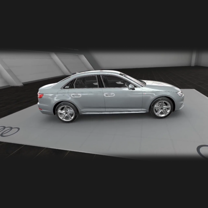 The Audi A4 Virtual Showroom