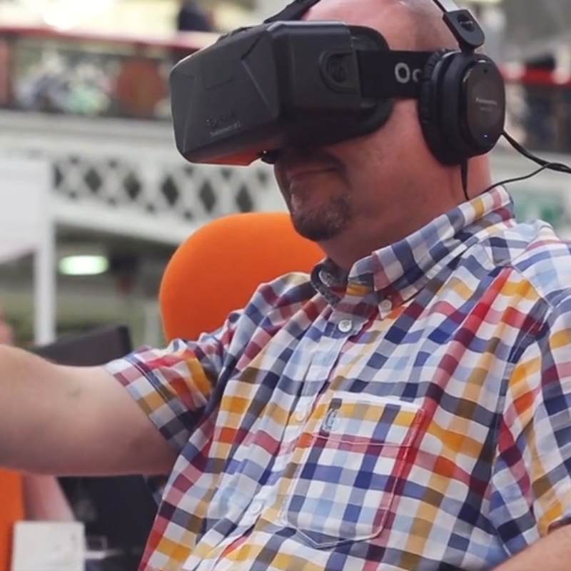 Hive VR Experience at the Ideal Home Show